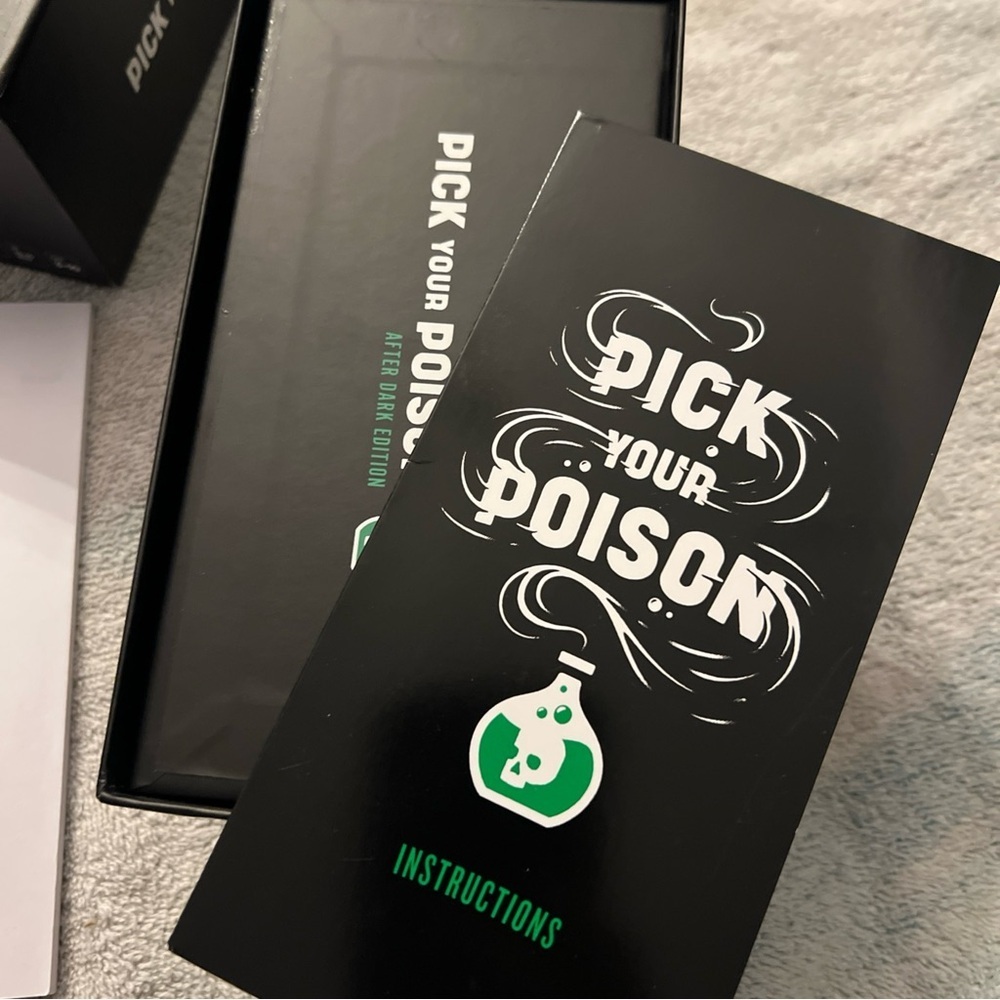 Pick Your Poison After Dark Edition Party Game - Picture 7 of 11
